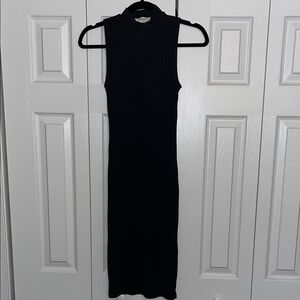 Forever 21 Black Midi Dress